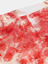 Sustainable Crop Top & Trouser Pashmina Rayon Designer Tie Dye Co-ord Set