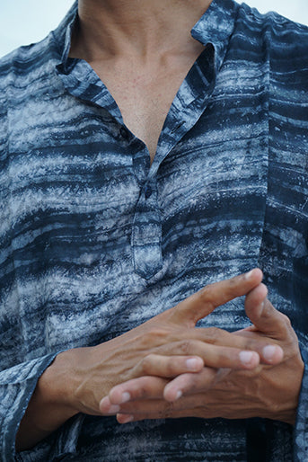 Modal Self-Designed Tie Dye Short Kurta