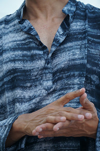 Modal Self-Designed Tie Dye Short Kurta