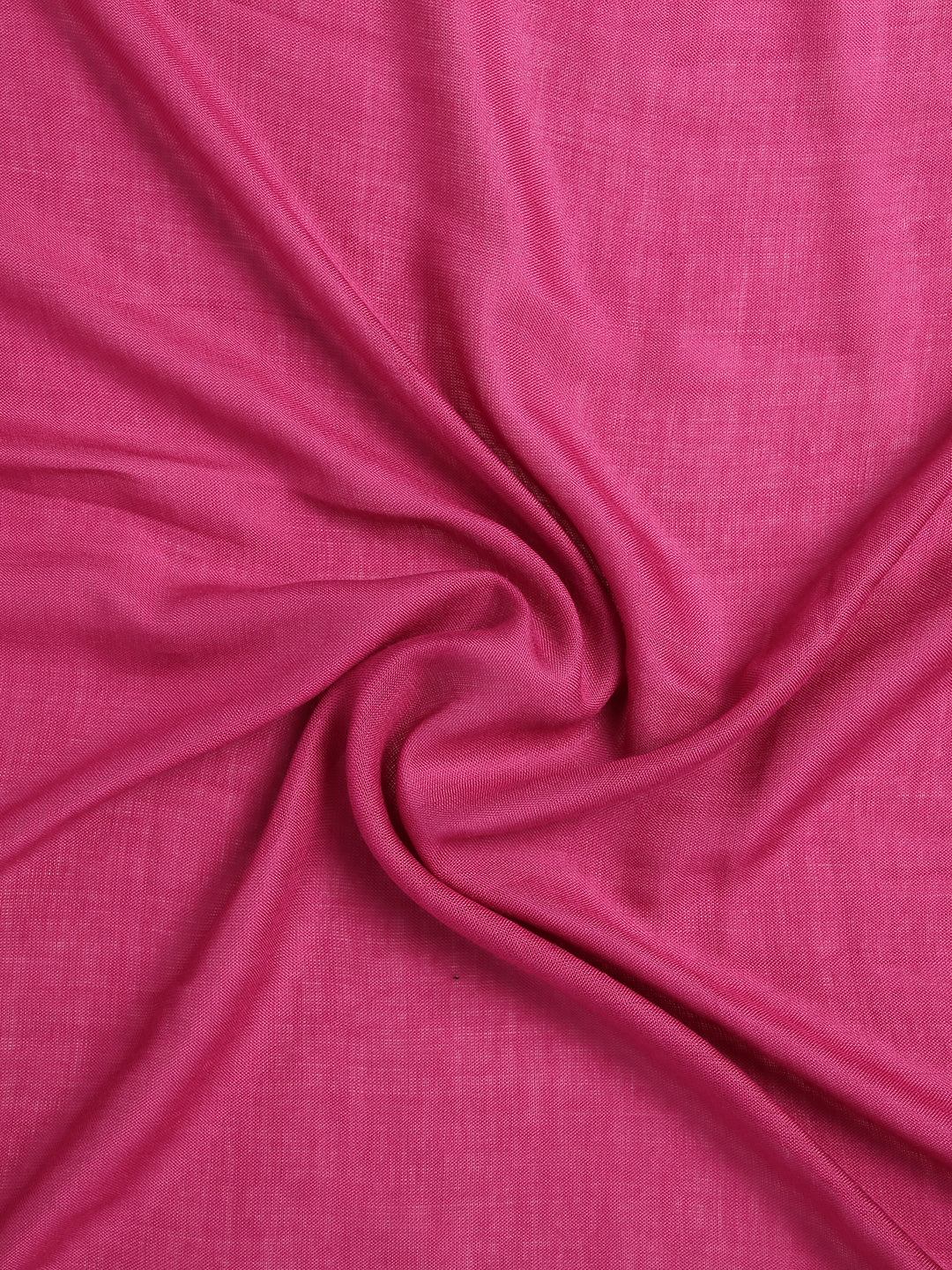 Magenta Rayon Solid Unisex Stole